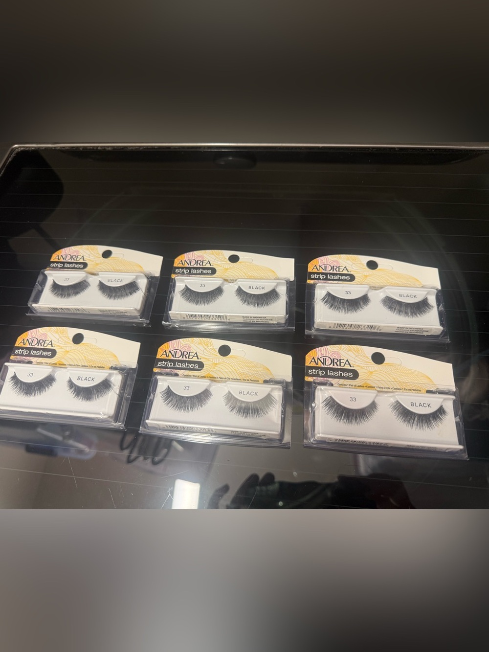 Andrea Strip Lashes Style 33 in Black